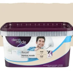 Decomode Muurverf Superdekkend Mat Zand 10L-Brico Sale