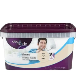 Decomode Muurverf Superdekkend Mat Zand 10L-Brico Sale