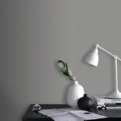 Decomode Vliesbehang Basic Cotton Grijs-Brico Outlet