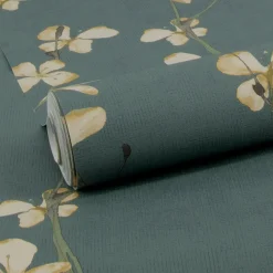 Decomode Vliesbehang Bloemen Jade-Brico Online
