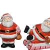 Brico Decoris Kerstfiguur Kerstman Multi 10,5Cm Diversen New