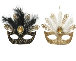 Brico Decoris Kerstmasker 15,5Cm 1Stk Hot