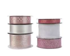 Brico Decoris Lint Polyester Roze Diversen 500Cm Discount