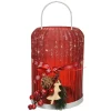 Brico Decoris Theelichthouder Glas 21Cm Rood Best
