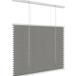Decosol 6012 Plissegordijn Lichtdoorlatend Grijs 120X220Cm-Brico Sale