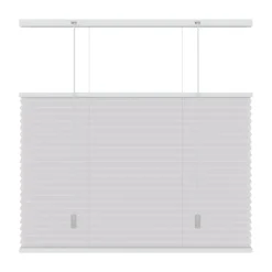 Decosol 6010 Plissegordijn Lichtdoorlatend Wit 140X180Cm-Brico Discount