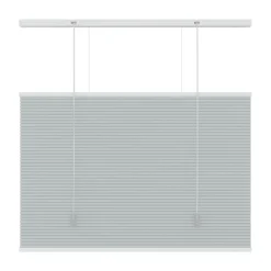 Decosol 6018 Plissegordijn Verduisterend Lichtgrijs 200X180Cm-Brico Online