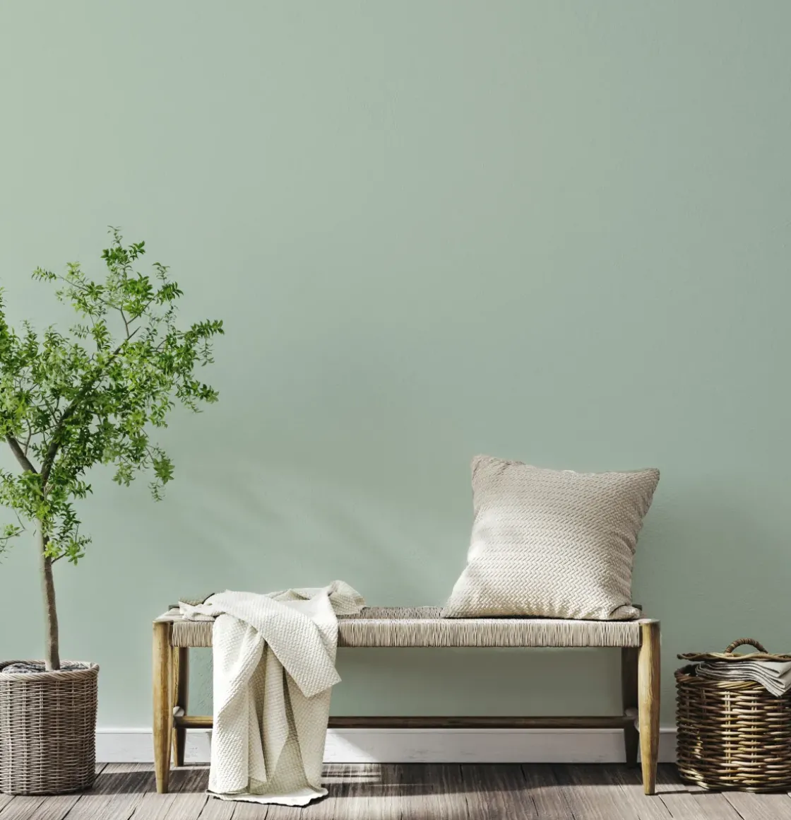 Decoverf Muurverf Saliegroen, 4L-Brico Discount