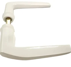 Deurkruk Duim Aluminium Wit Per Paar-Brico Online