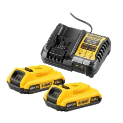 Brico Dewalt Accu'S Met Lader Dcb1104D2-Qw Xr 18V 2Ah Clearance