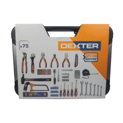 Brico Dexter Gereedschapsset 75 Delig In Koffer Clearance