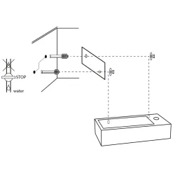 Brico Differnz Fontein Ravo Keramiek Wit 38,5Cm Online