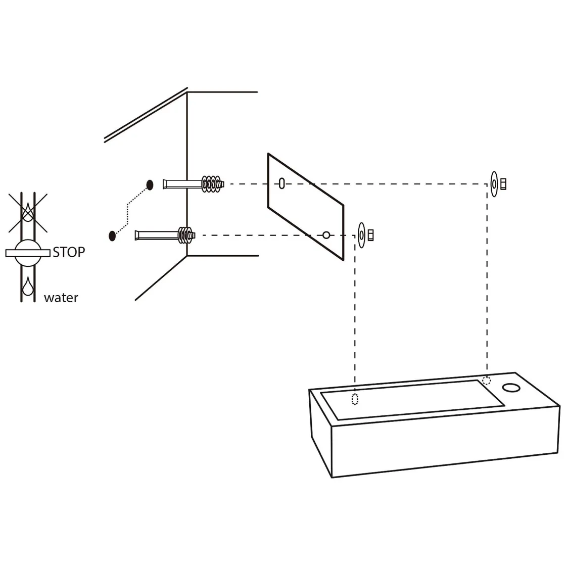 Brico Differnz Fontein Ravo Keramiek Wit 38,5Cm Online