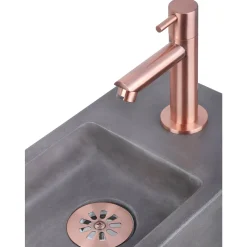 Brico Differnz Fonteinkraan Mix&Match Recht Rood Koper Best