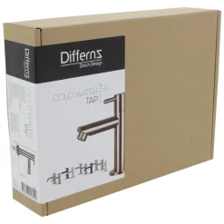 Brico Differnz Fonteinkraan Mix&Match Recht Rood Koper Best