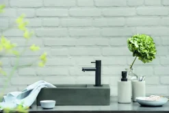 Brico Differnz Fonteinkraan Mix&Match Recht Zwart Mat Online