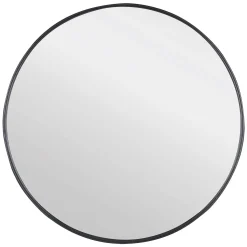 Brico Differnz Spiegel Rond O65Cm Zwart Kader Discount