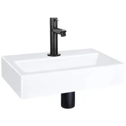 Brico Differnz Toiletfontein Flat Small Keramiek Wit 38X24X7Cm Best