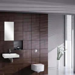 Brico Differnz Toiletfontein Flat Small Keramiek Wit 38X24X7Cm Best