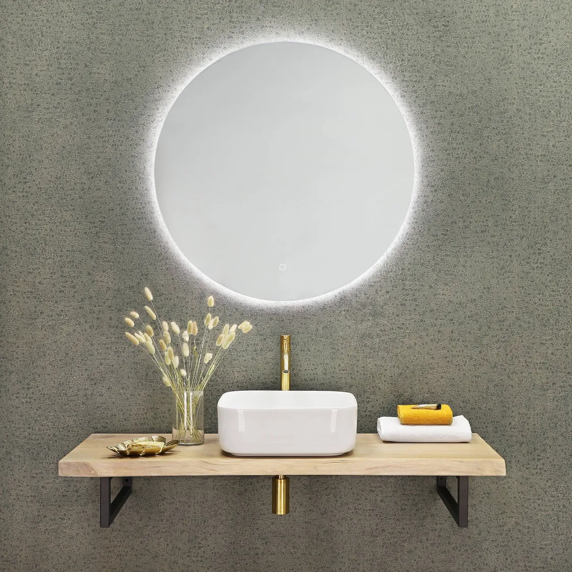 Brico Differnz Wastafelkraan Koud/Warm Hoog Gebogen Goud Discount