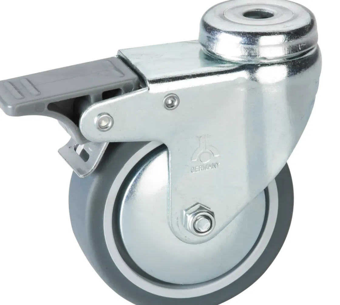 Dorner+Helmer Zwenkwiel Met Rem Tpe O25Mm-Brico New