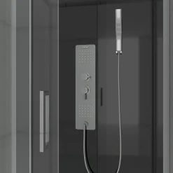 Brico Douchecabine Aurlane Trendy Style Rechthoekig Omkeerbaar Met Hydromassage 110X80Cm