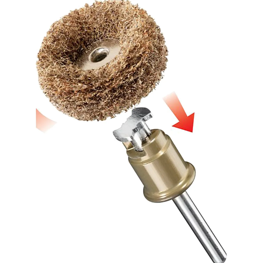 Brico Dremel Schuurpolijstschijf Speedclic – 2 Stuks Hot