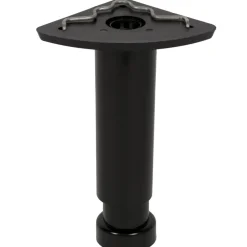 Duraline Meubelglijder Verstelbaar Zwart 8X6,5X2,5Cm-Brico New