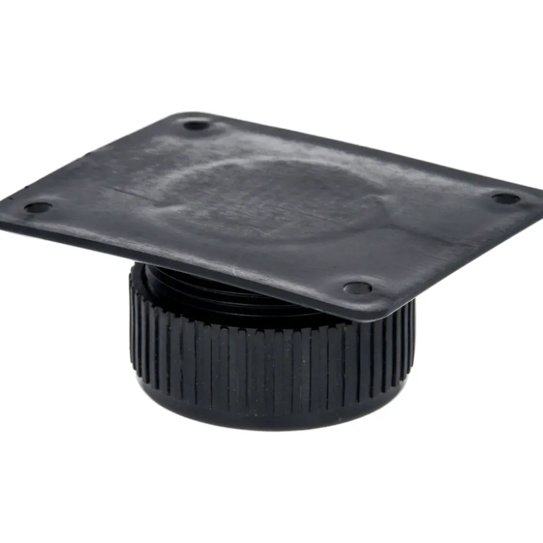 Duraline Meubelpoot Verstelbaar Rond Aluminium O4X15-18Cm-Brico Clearance