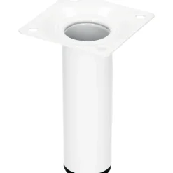 Duraline Meubelpoot Vierkant Staal 2,5X2,5X25Cm Zwart-Brico Best