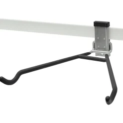 Brico Duraline Track Haak Voor Fiets Mat Zilver New