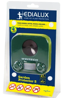 Edialux Ultrasonic Garden Protector 3 Elektrische Repulsif-Brico Best
