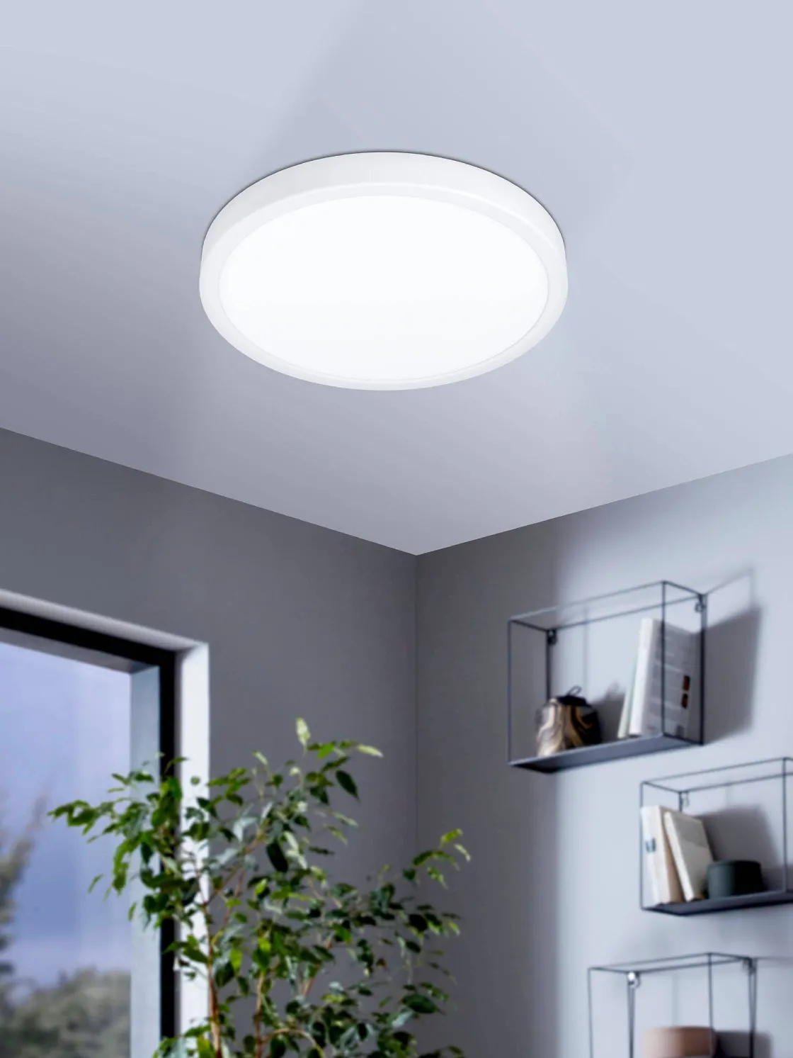 Brico Eglo Plafondlamp Led Fueva 5 Wit 28,5Cm 20,5W Online