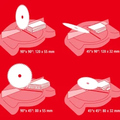 Brico Einhell Afkortzaag Tcms2112 1400W Hot