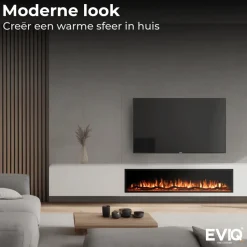 Sfeerhaarden<Brico Elektrische Sfeerhaard Smartline 72″ Inch – 182 Cm