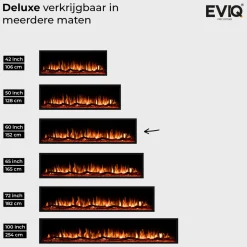 Sfeerhaarden<Brico Elektrische Sfeerhaard Smartline 60″ Inch – 152 Cm