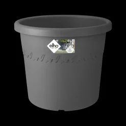 Elho Bloempot Algarve Cilindro Rond O30Cm Antraciet-Brico New