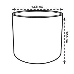 Elho Bloempot B. For Soft Rond O14Cm Groen-Brico Sale