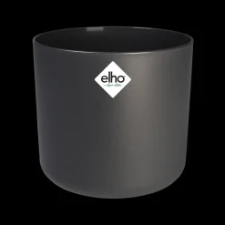 Elho Bloempot B. For Soft Rond O14Cm Antraciet-Brico Hot