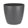 Elho Bloempot Brussels Rond O16Cm Antraciet-Brico Outlet