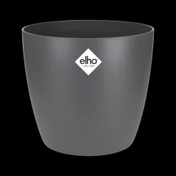 Elho Bloempot Brussels Rond O16Cm Antraciet-Brico Outlet