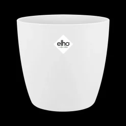 Elho Bloempot Brussels Rond O25Cm Wit-Brico Clearance