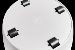 Elho Bloempot Brussels Rond Wielen O35Cm Wit-Brico Clearance