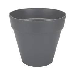 Elho Bloempot Loft Urban Rond Wielen O40Cm Antraciet-Brico