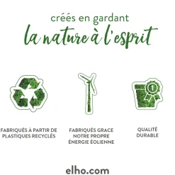 Elho Bloempot Vibes Fold Rond O30Cm Wit-Brico Outlet