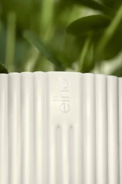 Elho Bloempot Vibes Fold Rond O30Cm Wit-Brico Outlet