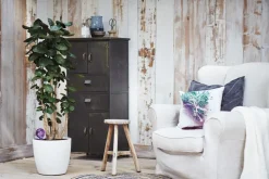 Elho Brussels Rond Wielen O47Cm Wit-Brico Discount