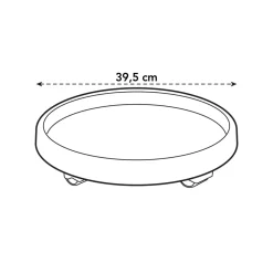 Elho Universele Planttaxi 40Cm Antraciet-Brico Online