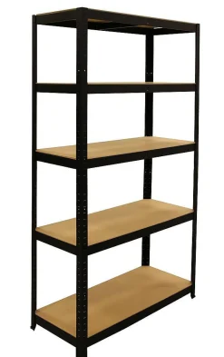 Brico Erro Stellingkast Met 5 Planken - Zwart - 90Cm Sale