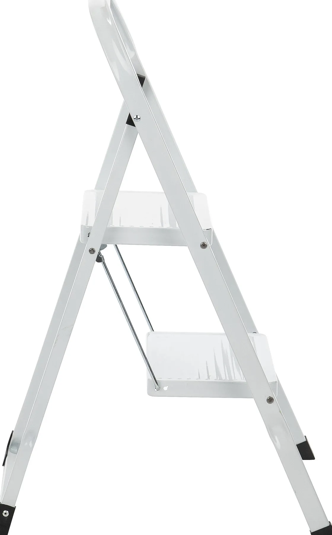 Brico Escalo Keukentrap Wit 2-Treeds Discount